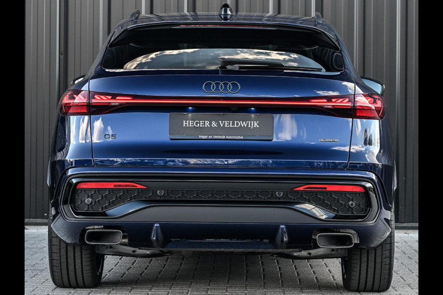 Audi Q5 Sportback 2.0 TFSI e-hybrid quattro S edition Competition Luchtvering | Head-up | 360 Camera | B&O | Massage | Stoelventilatie | Stoelverwarming V+A | Trekhaak | Ambiance Interieur