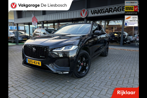 Jaguar F-Pace 2.0 P400e PHEV R-Dynamic S Black / Leder / Meridian / Panorama-dak / camera