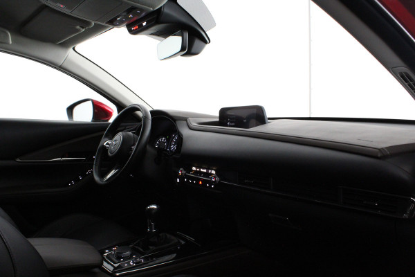 Mazda CX-30 2.0 e-SkyActiv-X M Hybrid Luxury > 186pk/Trekhaak/Crystal Red Soul/Bose/Leer/Memory...