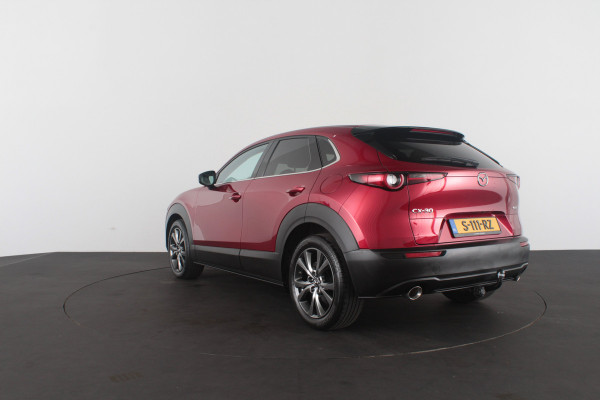 Mazda CX-30 2.0 e-SkyActiv-X M Hybrid Luxury > 186pk/Trekhaak/Crystal Red Soul/Bose/Leer/Memory...