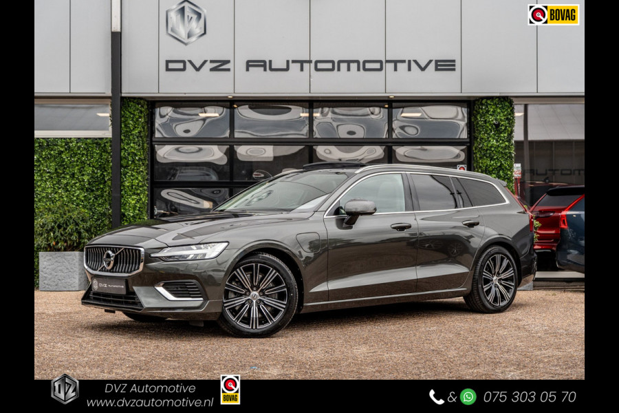 Volvo V60 2.0 T8 390PK Recharge AWD Inscription | SOH 100% | Pano | H/K Sound | Cam | Trekhaak