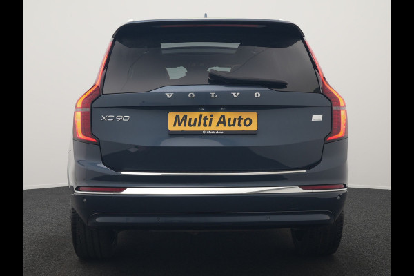 Volvo XC90 T8 Recharge AWD Ultimate Bright 7 Persoons LONG RANGE PHEV 455pk Dealer O.H. | Trekhaak Af Fabriek | Panodak | Head Up | Adaptive Cruise | 360 Camera | Bowers & Wilkins | Lederen Sportstoelen Massage & Memory & Ventilatie | Google Assistent | Stoelen & Stuur Verwarmd  | Keyless | Blis | Plug In Hybrid |