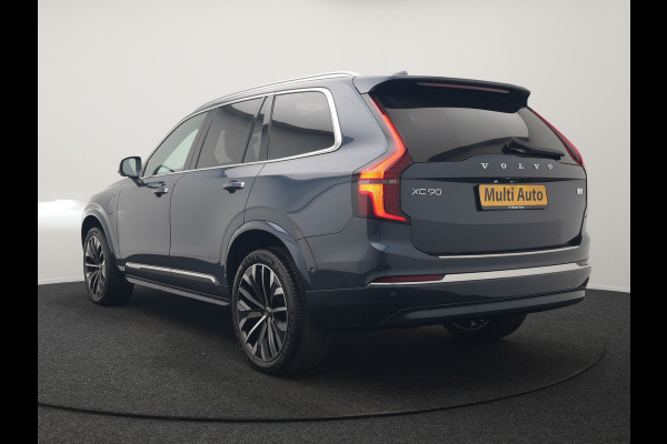 Volvo XC90 T8 Recharge AWD Ultimate Bright 7 Persoons LONG RANGE PHEV 455pk Dealer O.H. | Trekhaak Af Fabriek | Panodak | Head Up | Adaptive Cruise | 360 Camera | Bowers & Wilkins | Lederen Sportstoelen Massage & Memory & Ventilatie | Google Assistent | Stoelen & Stuur Verwarmd  | Keyless | Blis | Plug In Hybrid |