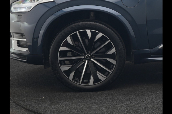 Volvo XC90 T8 Recharge AWD Ultimate Bright 7 Persoons LONG RANGE PHEV 455pk Dealer O.H. | Trekhaak Af Fabriek | Panodak | Head Up | Adaptive Cruise | 360 Camera | Bowers & Wilkins | Lederen Sportstoelen Massage & Memory & Ventilatie | Google Assistent | Stoelen & Stuur Verwarmd  | Keyless | Blis | Plug In Hybrid |