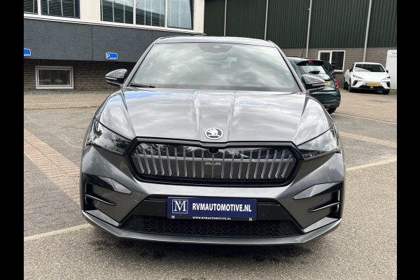 Škoda ENYAQ Coupé iV 80 RS SOH 89% |ELEK. ACHTERKLEP| PANO| ELEK. STOEL MET MEMORY| NET ONDERHOUD GEHAD RIJKLAAR| RS KUIPSTOELEN| DODE HOEK SENSOR| CAMERA| STOEL + STUURVERWARMING|