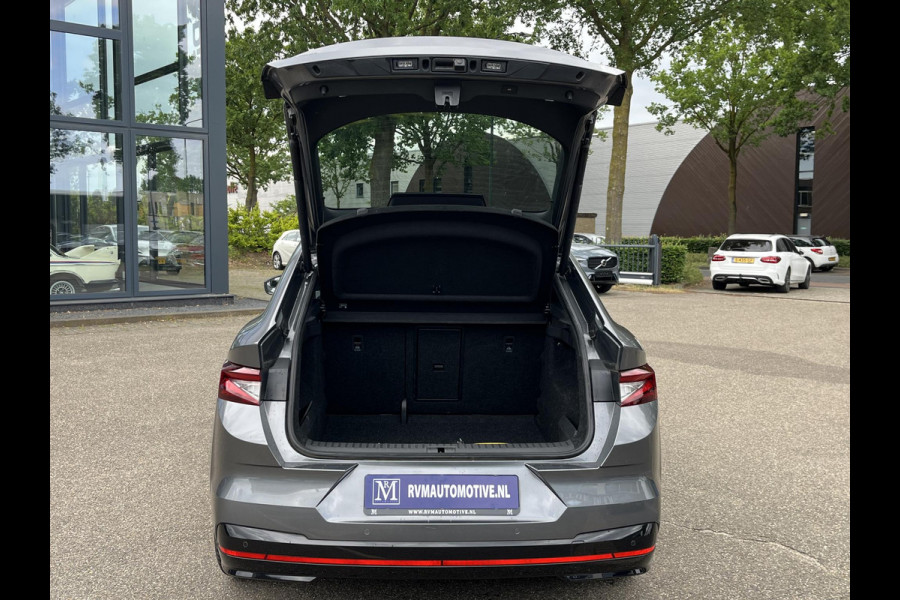Škoda ENYAQ Coupé iV 80 RS SOH 89% |ELEK. ACHTERKLEP| PANO| ELEK. STOEL MET MEMORY| NET ONDERHOUD GEHAD RIJKLAAR| RS KUIPSTOELEN| DODE HOEK SENSOR| CAMERA| STOEL + STUURVERWARMING|