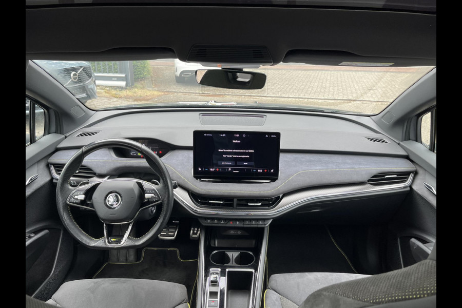 Škoda ENYAQ Coupé iV 80 RS SOH 89% |ELEK. ACHTERKLEP| PANO| ELEK. STOEL MET MEMORY| NET ONDERHOUD GEHAD RIJKLAAR| RS KUIPSTOELEN| DODE HOEK SENSOR| CAMERA| STOEL + STUURVERWARMING|