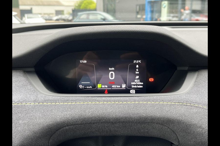 Škoda ENYAQ Coupé iV 80 RS SOH 89% |ELEK. ACHTERKLEP| PANO| ELEK. STOEL MET MEMORY| NET ONDERHOUD GEHAD RIJKLAAR| RS KUIPSTOELEN| DODE HOEK SENSOR| CAMERA| STOEL + STUURVERWARMING|
