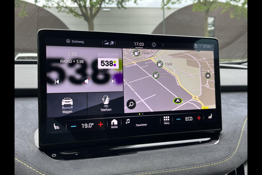 Škoda ENYAQ Coupé iV 80 RS SOH 89% |ELEK. ACHTERKLEP| PANO| ELEK. STOEL MET MEMORY| NET ONDERHOUD GEHAD RIJKLAAR| RS KUIPSTOELEN| DODE HOEK SENSOR| CAMERA| STOEL + STUURVERWARMING|