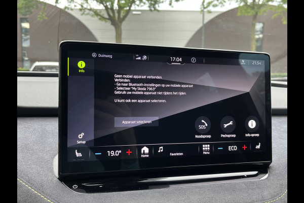 Škoda ENYAQ Coupé iV 80 RS SOH 89% |ELEK. ACHTERKLEP| PANO| ELEK. STOEL MET MEMORY| NET ONDERHOUD GEHAD RIJKLAAR| RS KUIPSTOELEN| DODE HOEK SENSOR| CAMERA| STOEL + STUURVERWARMING|