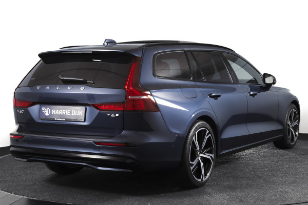 Volvo V60 2.0 T6 Plug-in hybrid AWD Ultra Dark | S/K-Panodak | Dig. Cockpit | Adapt. Cruise | Stoel-+Stuurverw. | PDC | 360 Camera | NAV + App. Connect | ECC | Elek. Klep | LM 19" | 8823