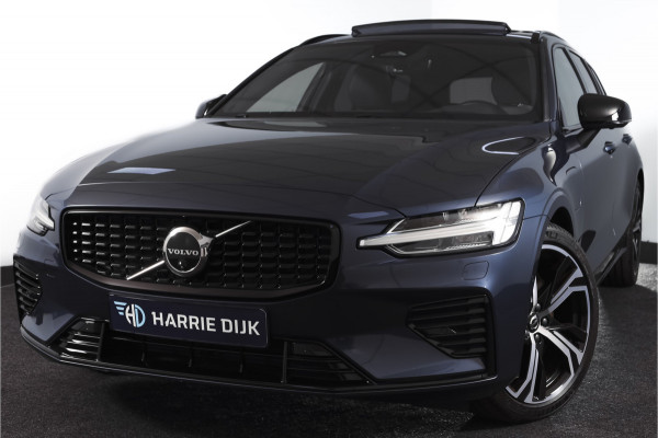Volvo V60 2.0 T6 Plug-in hybrid AWD Ultra Dark | S/K-Panodak | Dig. Cockpit | Adapt. Cruise | Stoel-+Stuurverw. | PDC | 360 Camera | NAV + App. Connect | ECC | Elek. Klep | LM 19" | 8823