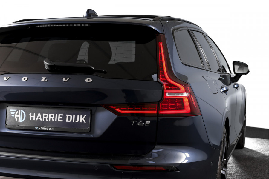 Volvo V60 2.0 T6 Plug-in hybrid AWD Ultra Dark | S/K-Panodak | Dig. Cockpit | Adapt. Cruise | Stoel-+Stuurverw. | PDC | 360 Camera | NAV + App. Connect | ECC | Elek. Klep | LM 19" | 8823