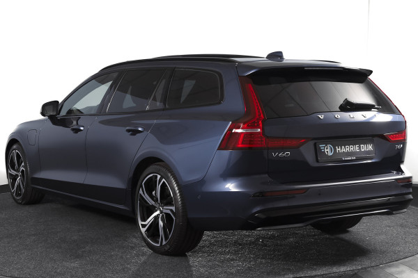 Volvo V60 2.0 T6 Plug-in hybrid AWD Ultra Dark | S/K-Panodak | Dig. Cockpit | Adapt. Cruise | Stoel-+Stuurverw. | PDC | 360 Camera | NAV + App. Connect | ECC | Elek. Klep | LM 19" | 8823