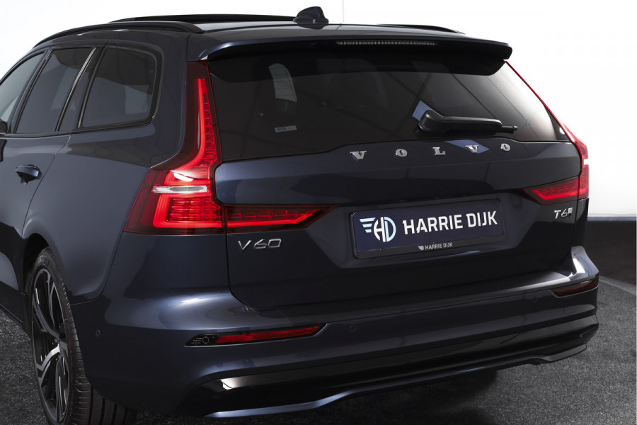 Volvo V60 2.0 T6 Plug-in hybrid AWD Ultra Dark | S/K-Panodak | Dig. Cockpit | Adapt. Cruise | Stoel-+Stuurverw. | PDC | 360 Camera | NAV + App. Connect | ECC | Elek. Klep | LM 19" | 8823