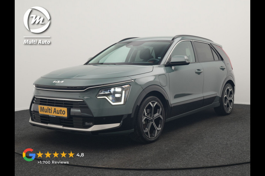 Kia Niro 1.6 GDi ExecutiveLine PHEV 182pk Dealer O.H. | Trekhaak | Adaptive Cruise | Head Up | Camera | Harman / Kardon | Lederen Sporstoelen Memory & Ventilatie | Keyless | Blis | Stoelen & Stuur Verwarmd | Apple Carplay | Navigatie | DAB | Plug In Hybrid |