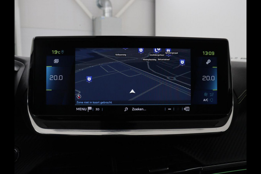 Peugeot e-2008 EV GT Pack 50 kWh | SOH 91,8% | Stoelverwarming | Adaptive cruise | Leder/Alcantara | Carplay | Keyless | Sfeerverlichting | Camera | Navigatie | Parkeerhulp | Full LED | Bluetooth