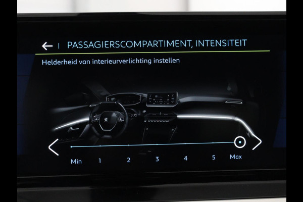 Peugeot e-2008 EV GT Pack 50 kWh | SOH 91,8% | Stoelverwarming | Adaptive cruise | Leder/Alcantara | Carplay | Keyless | Sfeerverlichting | Camera | Navigatie | Parkeerhulp | Full LED | Bluetooth