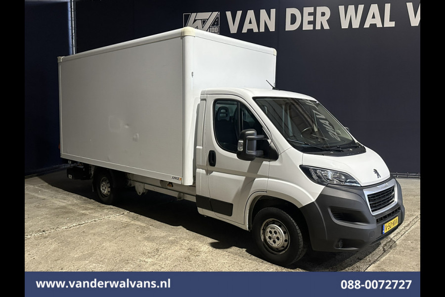 Peugeot Boxer 2.2 BlueHDi 141pk Bakwagen 436cm Lang Laadklep Euro6 Airco | 1055kg laadvermogen | Camera Cruisecontrol, Bijrijdersbank.