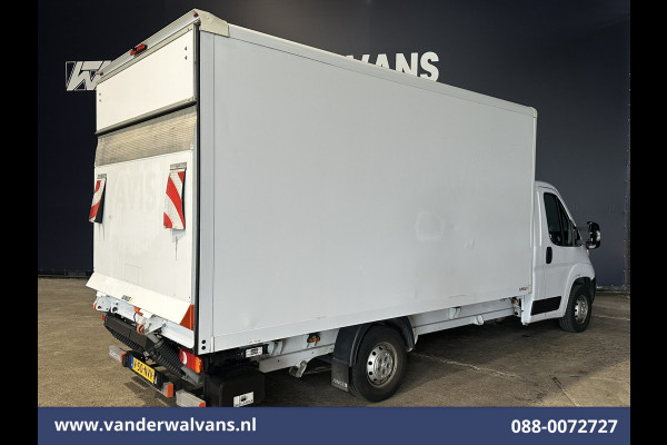 Peugeot Boxer 2.2 BlueHDi 141pk Bakwagen 436cm Lang Laadklep Euro6 Airco | 1055kg laadvermogen | Camera Cruisecontrol, Bijrijdersbank.
