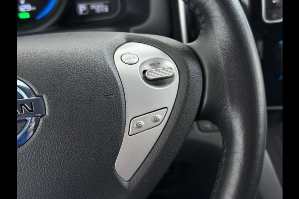 Nissan e-NV200 Evalia 7-Persoons SOH 93% 40kWh Camera Navi Stoel+Stuurverwarming Cruise Control Ecc Connect Edition Schuifdeuren Privacy Glas Lmv Regen+Lichtsensor Isofix Keyless 1e Eigenaar Origineel Nederlandse Bus