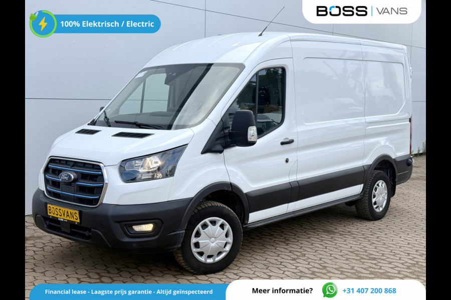 Ford E-Transit 68kWh 184PK L2H2 334km WLTP 96,5% (SOH) Climate Control Cruise Control CarPlay Navigatie Parkeersensoren v+a