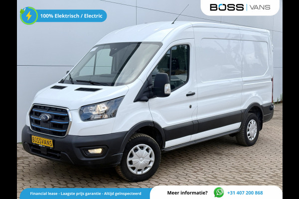 Ford E-Transit 68kWh 184PK L2H2 334km WLTP 96,5% (SOH) Climate Control Cruise Control CarPlay Navigatie Parkeersensoren v+a