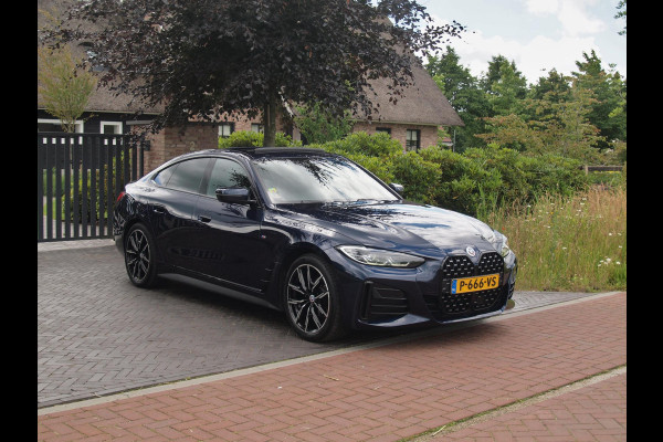 BMW 4 Serie Gran Coupé 420i Business Edition Plus | M-Pakket | Panoramadak | Camera | Sfeerverlichting | Leer |