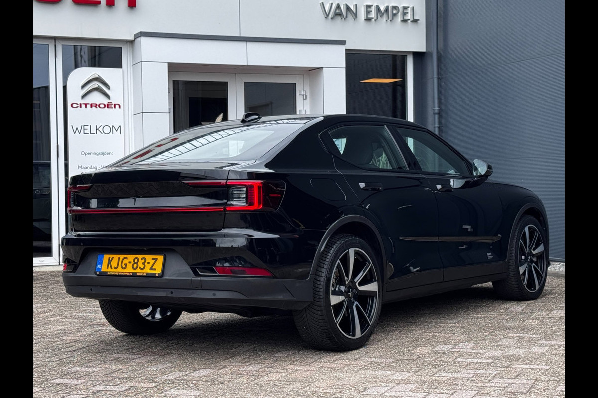 Polestar 2 Standard Range Single Motor 63kWh | 97% SOH | Camera | Memory | Stoelverwarming | Elek. Achterklep