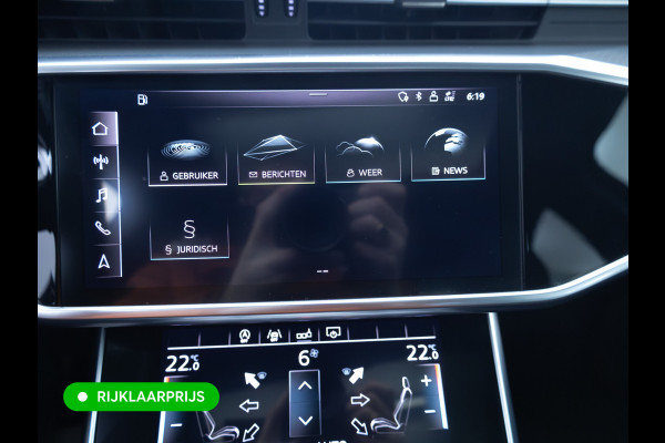 Audi A6 Limousine 45 TFSI Sport S line Edition | 20" LMV | Panoramadak | Adaptive cruise | Navigatie | Stoelverwarming, Parkeersensoren voor en achter