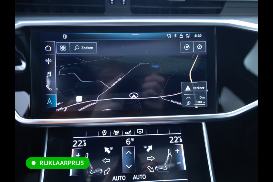 Audi A6 Limousine 45 TFSI Sport S line Edition | 20" LMV | Panoramadak | Adaptive cruise | Navigatie | Stoelverwarming, Parkeersensoren voor en achter