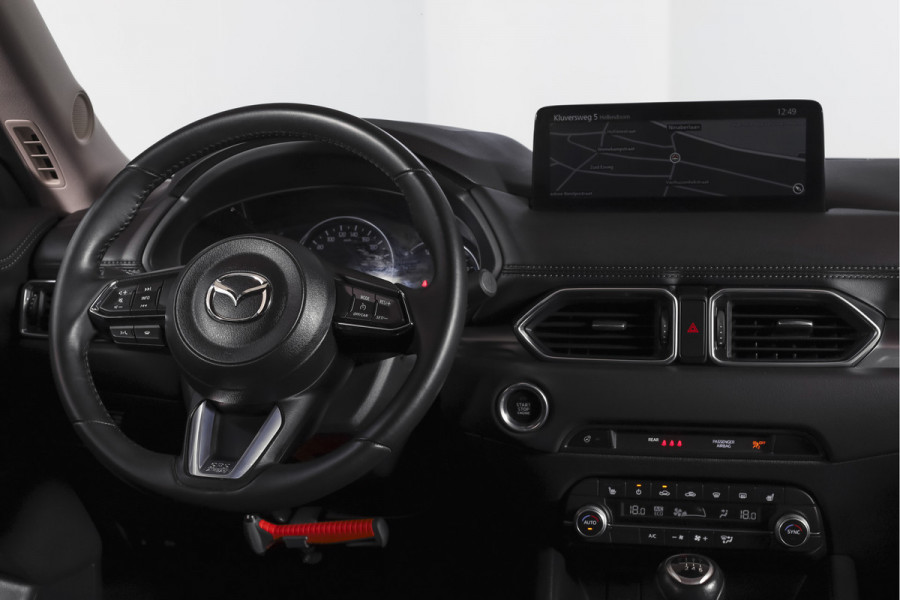 Mazda CX-5 2.0 SkyActiv-G 165 Advantage 165 PK Org. NL | Cruise | Stoel-+Stuurverw. | PDC | 360 Camera | NAV + App. Connect | ECC | Afn. Trekhaak | LM 19" |