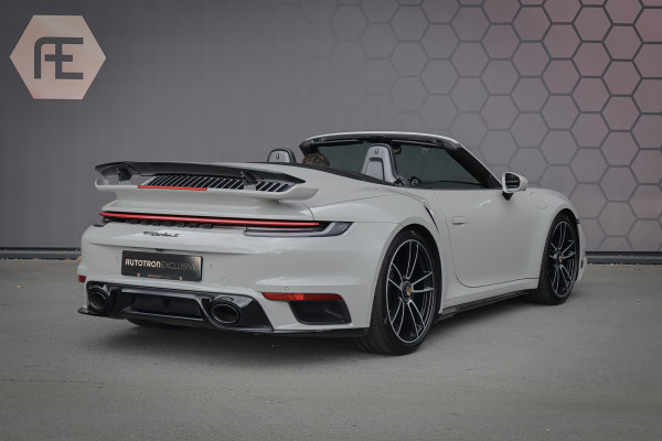 Porsche 911 Cabrio 3.8 Turbo S | SPORT DESIGN AERO KIT | LIFTING | FULL PPF | BOSE | GT SPORTSTUUR MET VERWARMING | PDLS+ | 360CAM | PASM |