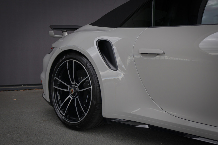 Porsche 911 Cabrio 3.8 Turbo S | SPORT DESIGN AERO KIT | LIFTING | FULL PPF | BOSE | GT SPORTSTUUR MET VERWARMING | PDLS+ | 360CAM | PASM |