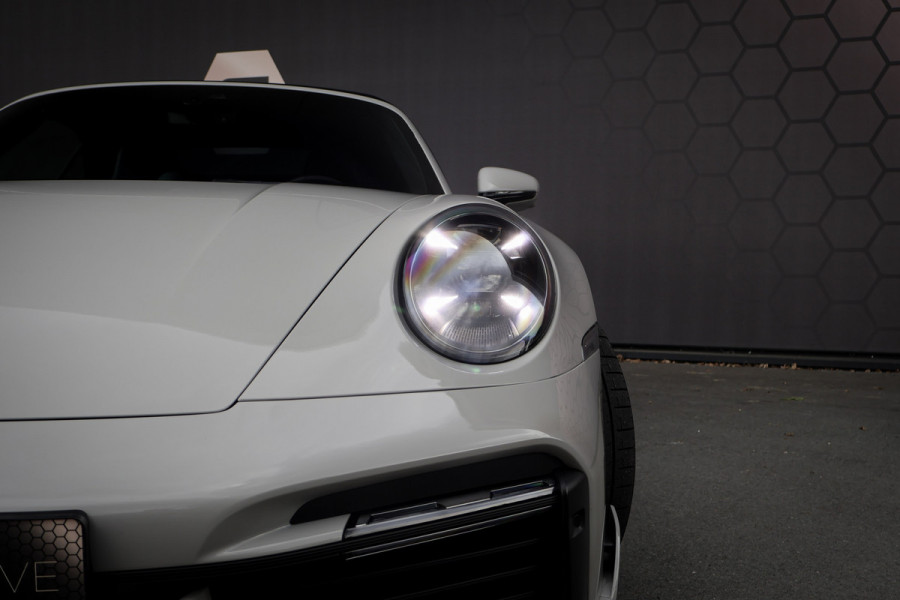 Porsche 911 Cabrio 3.8 Turbo S | SPORT DESIGN AERO KIT | LIFTING | FULL PPF | BOSE | GT SPORTSTUUR MET VERWARMING | PDLS+ | 360CAM | PASM |