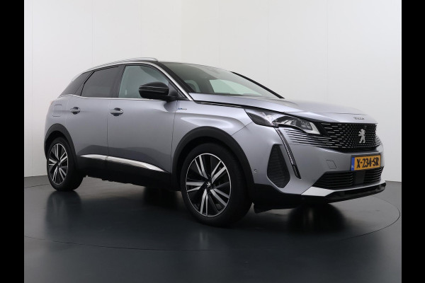 Peugeot 3008 1.6 HYbrid 225 GT ACC INCL. STOP&GO-FUNCTIE | MEMORY SEAT | ALCANTARA | ELEKTRISCHE KOFFERBAK | 19 INCH | FOCAL AUDIO | STOELVERWARMING | RIJKLAAR GELEVERD MET 12 MND BOVAG GARANTIE