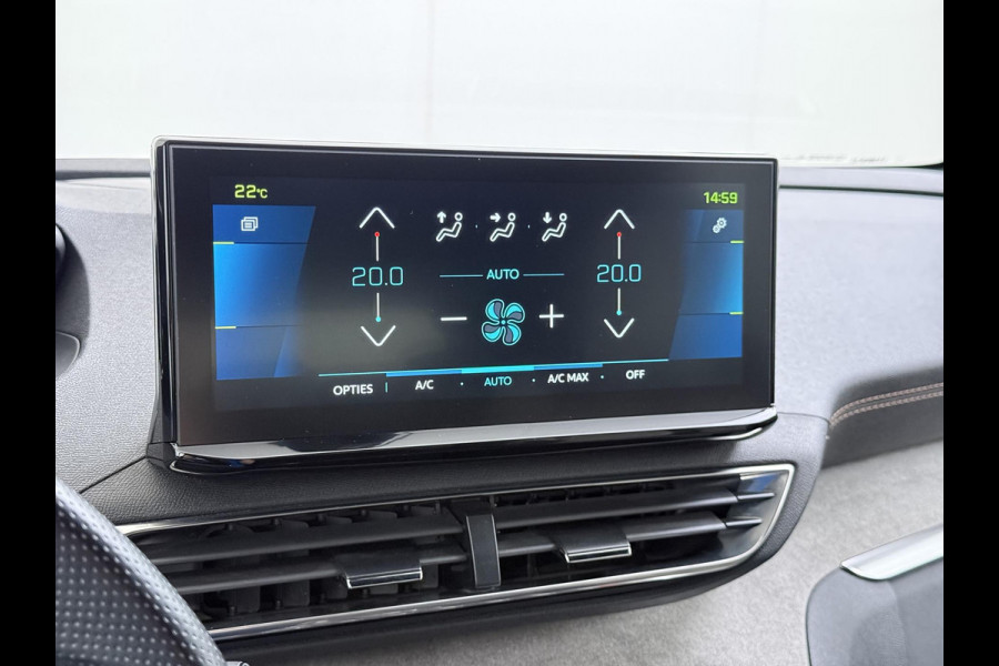 Peugeot 3008 1.6 HYbrid 225 GT ACC INCL. STOP&GO-FUNCTIE | MEMORY SEAT | ALCANTARA | ELEKTRISCHE KOFFERBAK | 19 INCH | FOCAL AUDIO | STOELVERWARMING | RIJKLAAR GELEVERD MET 12 MND BOVAG GARANTIE