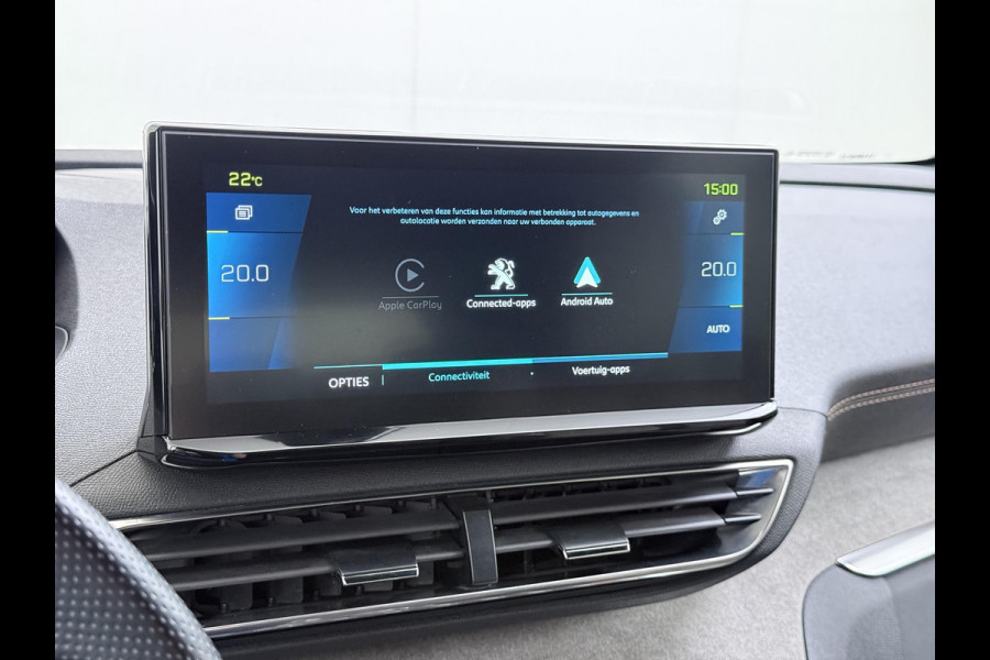 Peugeot 3008 1.6 HYbrid 225 GT ACC INCL. STOP&GO-FUNCTIE | MEMORY SEAT | ALCANTARA | ELEKTRISCHE KOFFERBAK | 19 INCH | FOCAL AUDIO | STOELVERWARMING | RIJKLAAR GELEVERD MET 12 MND BOVAG GARANTIE