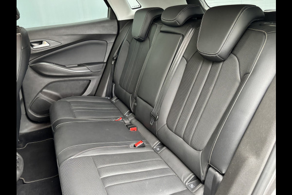 Opel Grandland X BWJ 2018 | 1.2T 131 PK Innovation | TREKHAAK | LEER |  ELKETR. STOELEN | ELEKTR. ACHTERKLEP | CAMERA | STOEL + STUURVERW. | STOELVERKOEL. | LEDER | FULL LED | KEYLESS |  CARPLAY + ANDROID | NAVI | CLIMA | CRUISE | LMV | PDC