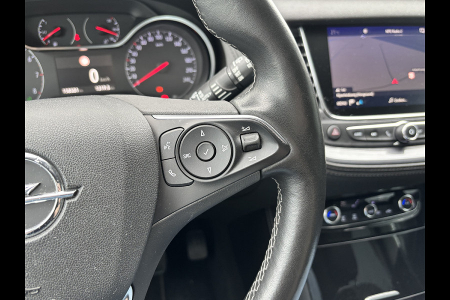 Opel Grandland X BWJ 2018 | 1.2T 131 PK Innovation | TREKHAAK | LEER |  ELKETR. STOELEN | ELEKTR. ACHTERKLEP | CAMERA | STOEL + STUURVERW. | STOELVERKOEL. | LEDER | FULL LED | KEYLESS |  CARPLAY + ANDROID | NAVI | CLIMA | CRUISE | LMV | PDC