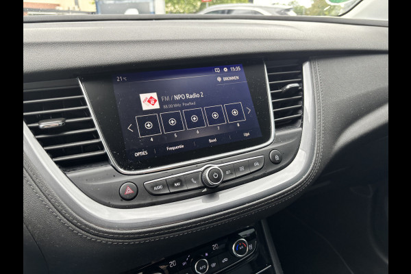 Opel Grandland X BWJ 2018 | 1.2T 131 PK Innovation | TREKHAAK | LEER |  ELKETR. STOELEN | ELEKTR. ACHTERKLEP | CAMERA | STOEL + STUURVERW. | STOELVERKOEL. | LEDER | FULL LED | KEYLESS |  CARPLAY + ANDROID | NAVI | CLIMA | CRUISE | LMV | PDC