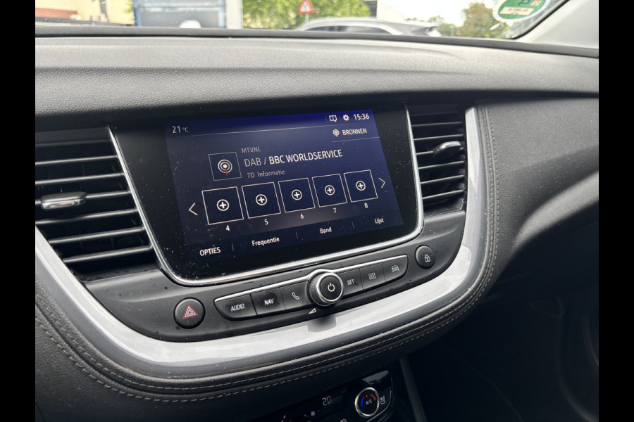 Opel Grandland X BWJ 2018 | 1.2T 131 PK Innovation | TREKHAAK | LEER |  ELKETR. STOELEN | ELEKTR. ACHTERKLEP | CAMERA | STOEL + STUURVERW. | STOELVERKOEL. | LEDER | FULL LED | KEYLESS |  CARPLAY + ANDROID | NAVI | CLIMA | CRUISE | LMV | PDC