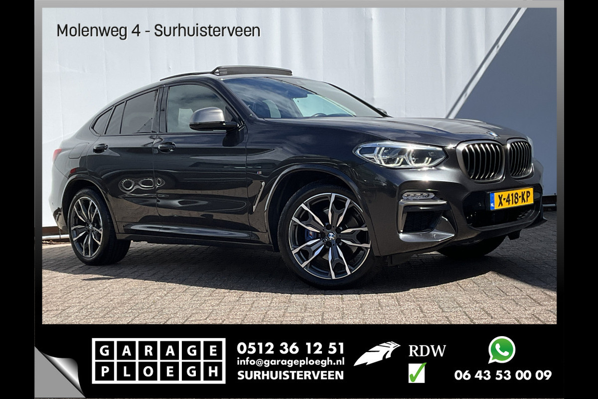 BMW X4 M40i High Executive HUD Memory Pano.dak H/K M-Sport