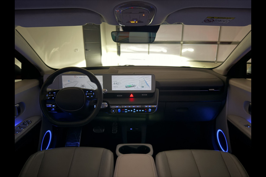 Hyundai IONIQ 5 Connect+ 77.4 kWh | Leder interieur | Trekhaak | Full Option | Soh (batterijcheck) Waarde 92,7 %
