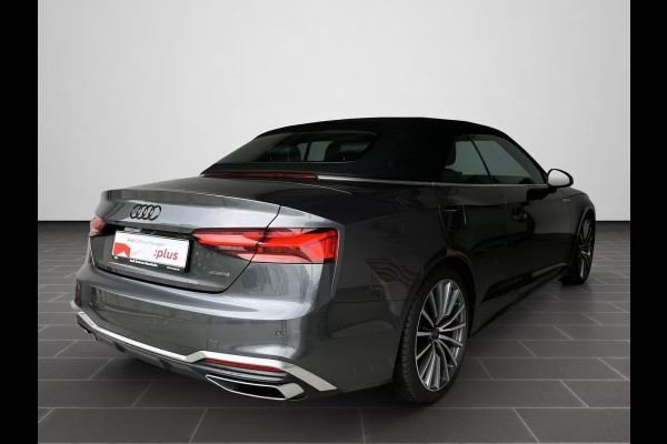 Audi A5 Cabriolet 40 TFSI Quattro S-LINE ** MATRIX, LEDER, VIRTUAL, MASSAGE, MEMORY, 19-inch LMV ** 1e EIG - UNFALLFREI ** ** INFORMEER OOK NAAR ONZE AANTREKKELIJKE FINANCIAL-LEASE TARIEVEN **