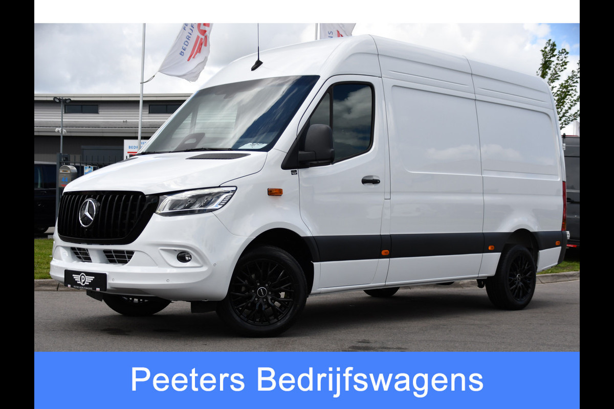 Mercedes-Benz Sprinter 317 1.9 CDI L2 Pro AMG Edition FACELIFT! Camera, Cruise, Carplay, 10,5'' Mbux, Stoelverwarming, Geveerde stoel, 170pk, Automaat, LED, Uniek!