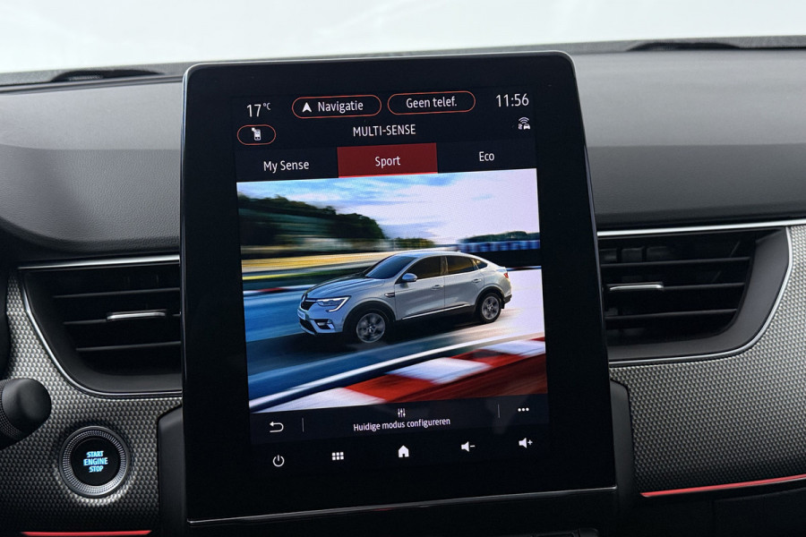 Renault Arkana 1.6 E-Tech Hybrid 145 Intens (SFEERVERLICHTING, CRUISE ADAPTIEF, ACHTERUITRIJCAMERA, PARKEERSENSOREN)