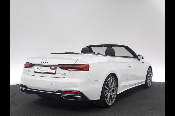 Audi A5 Cabriolet 40 TFSI Quattro ** MATRIX, LEDER, VIRTUAL, STOEL VENT, VERW. STUUR, 20-inch LMV ** 1e EIG - UNFALLFREI ** ** INFORMEER OOK NAAR ONZE AANTREKKELIJKE FINANCIAL-LEASE TARIEVEN **