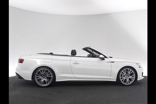 Audi A5 Cabriolet 40 TFSI Quattro ** MATRIX, LEDER, VIRTUAL, STOEL VENT, VERW. STUUR, 20-inch LMV ** 1e EIG - UNFALLFREI ** ** INFORMEER OOK NAAR ONZE AANTREKKELIJKE FINANCIAL-LEASE TARIEVEN **