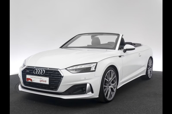 Audi A5 Cabriolet 40 TFSI Quattro ** MATRIX, LEDER, VIRTUAL, STOEL VENT, VERW. STUUR, 20-inch LMV ** 1e EIG - UNFALLFREI ** ** INFORMEER OOK NAAR ONZE AANTREKKELIJKE FINANCIAL-LEASE TARIEVEN **